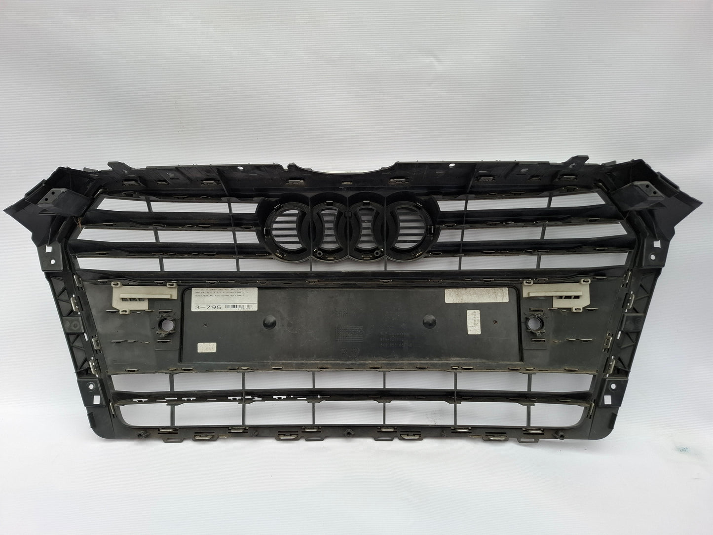 AUDI A4 B9 S LINE 2015-19 GENUINE FRONT BUMPER CENTRE GRILLE 8W0853651AB