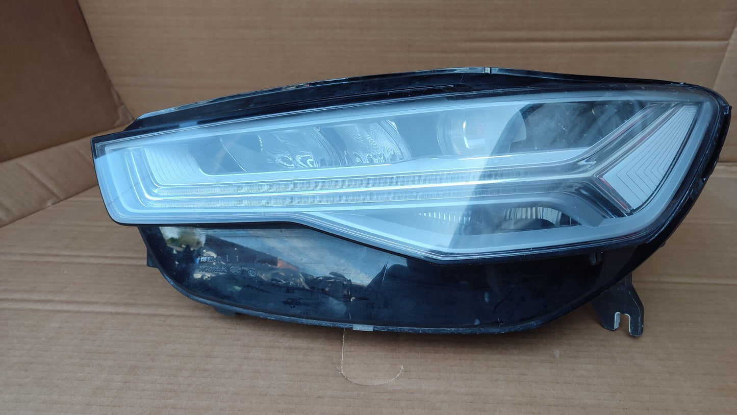 AUDI A6 C7 S-LINE HEADLIGHT 4G094033J XENON LED PASSENGER SIDE 2015-2018 AU178