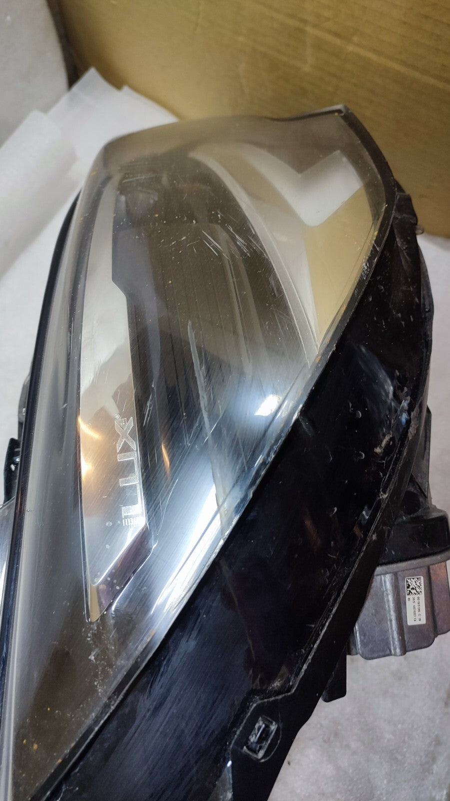 Vauxhall Corsa F LUX Headlight 2023 Onwards Driver Side OFS Part 39162661 vx101