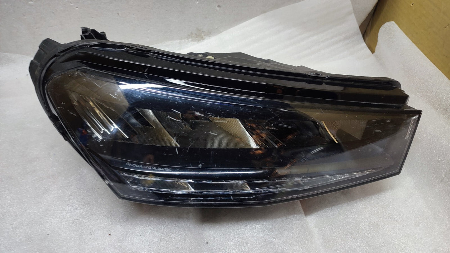 SKODA FABIA LED DRIVER HEADLAMP RIGHT HEADLIGHT O/S MK4 2021+ 6VC941016 sk84