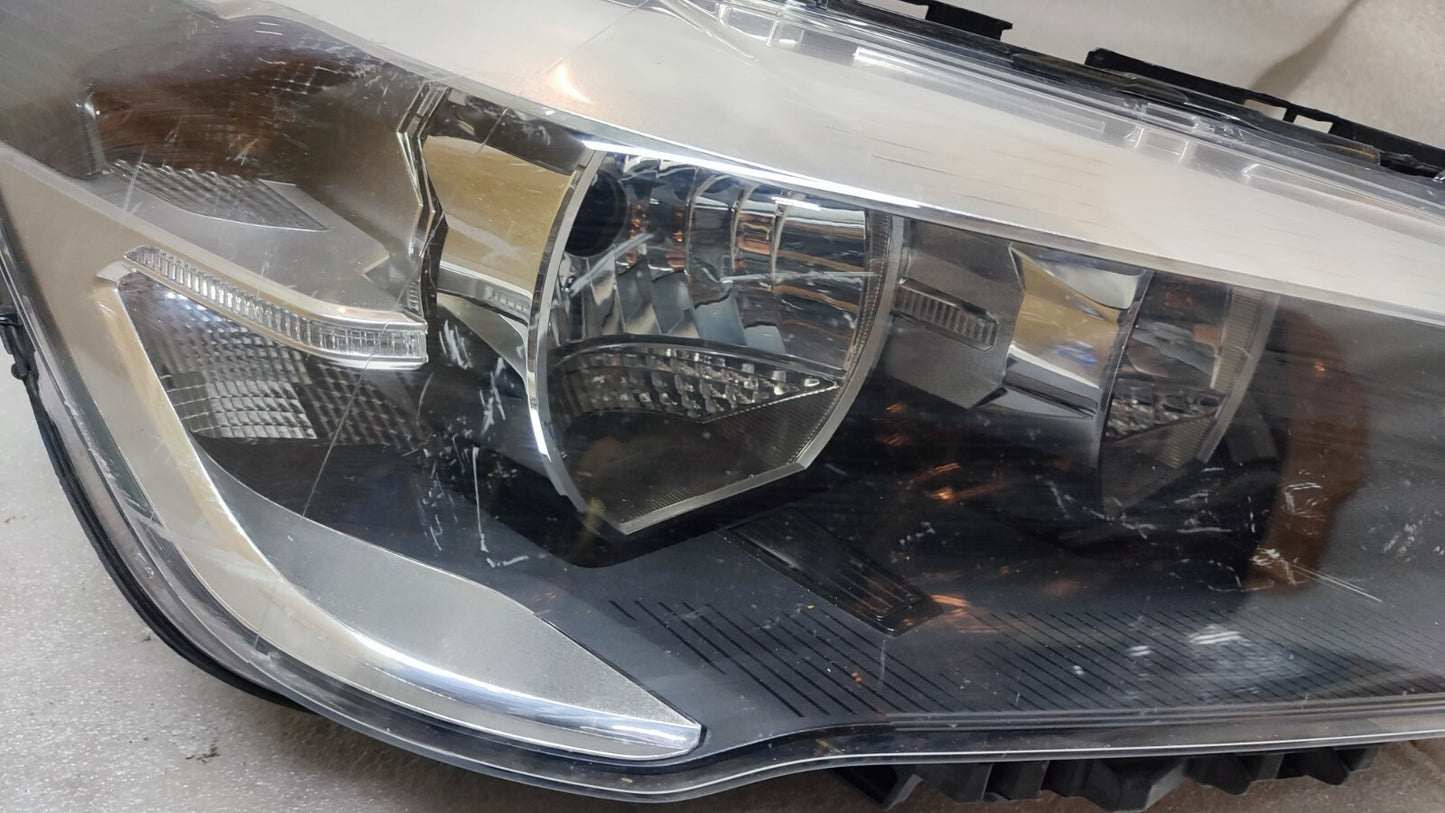 BMW X1 F48 DRIVERS SIDE RIGHT HEADLAMP HALOGEN HEADLIGHT 2015 - 22 7346536 bm86