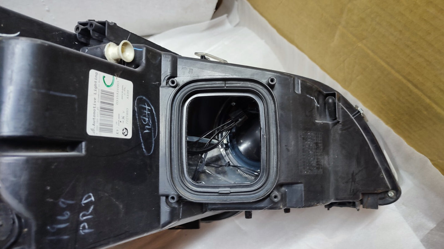 BMW X5 E70 2010 2011 LCI XENON LEFT N/S PASSENGER GENUINE HEADLIGHT 7221893 bm81
