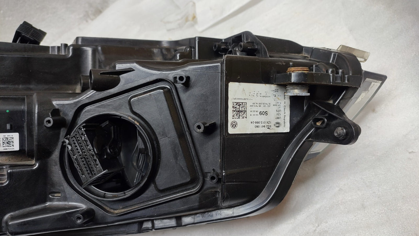 VW GOLF GTD R MK7.5 DRIVERS RIGHT FULL LED HEADLIGHT 5G2941060 2017-2020 vwgo163