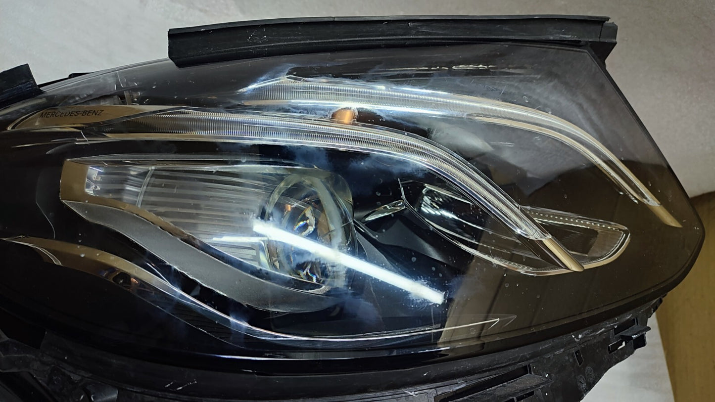 MERCEDES E CLASS W213 2016 - 2020 LED DRIVERSIDE HEADLIGHT A2139068006 KZ M21384