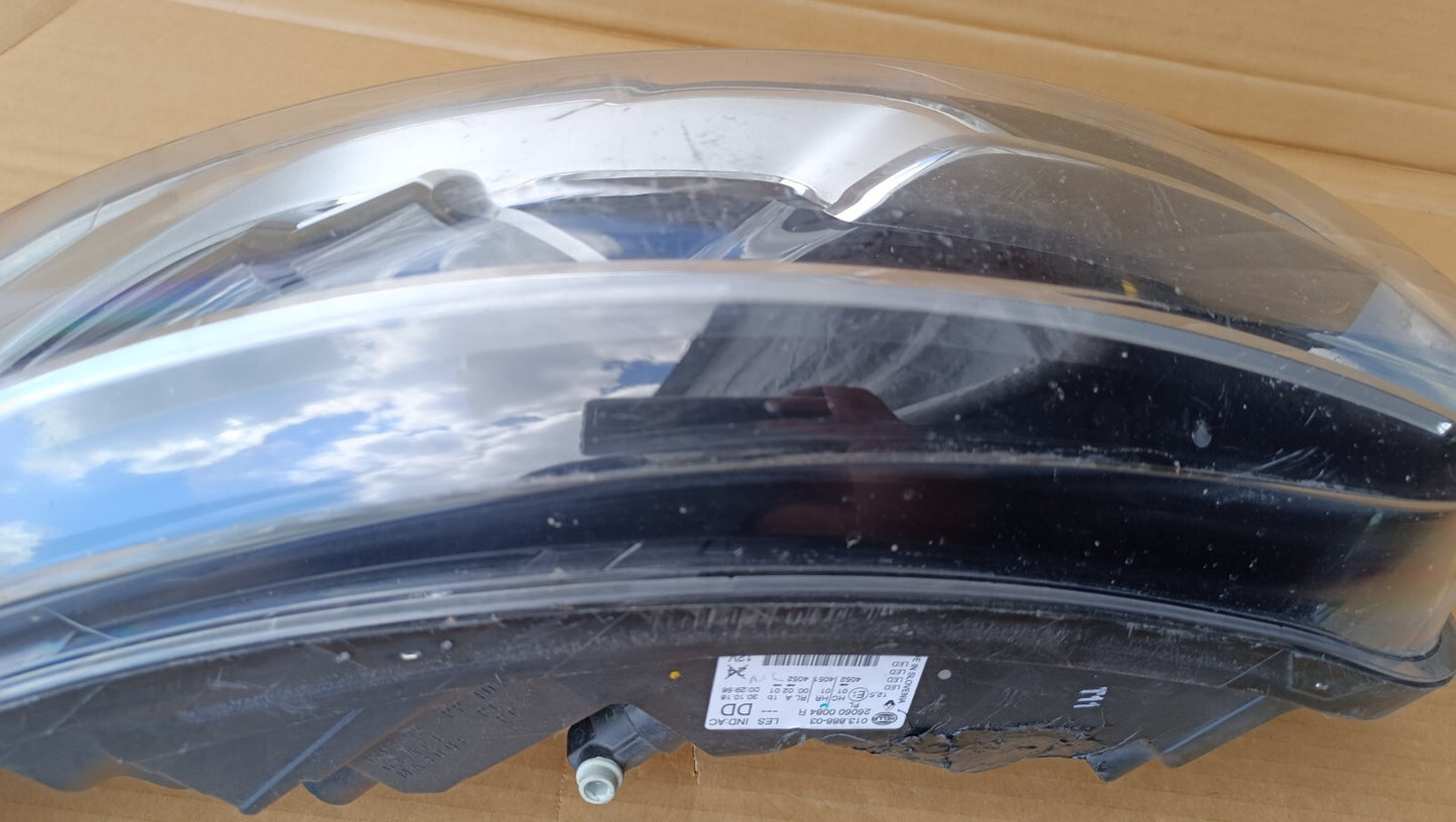 RENAULT KADJAR 2015-21 LED PURE VISION HEADLIGHT PASSENGERS SIDE 260600084R r59
