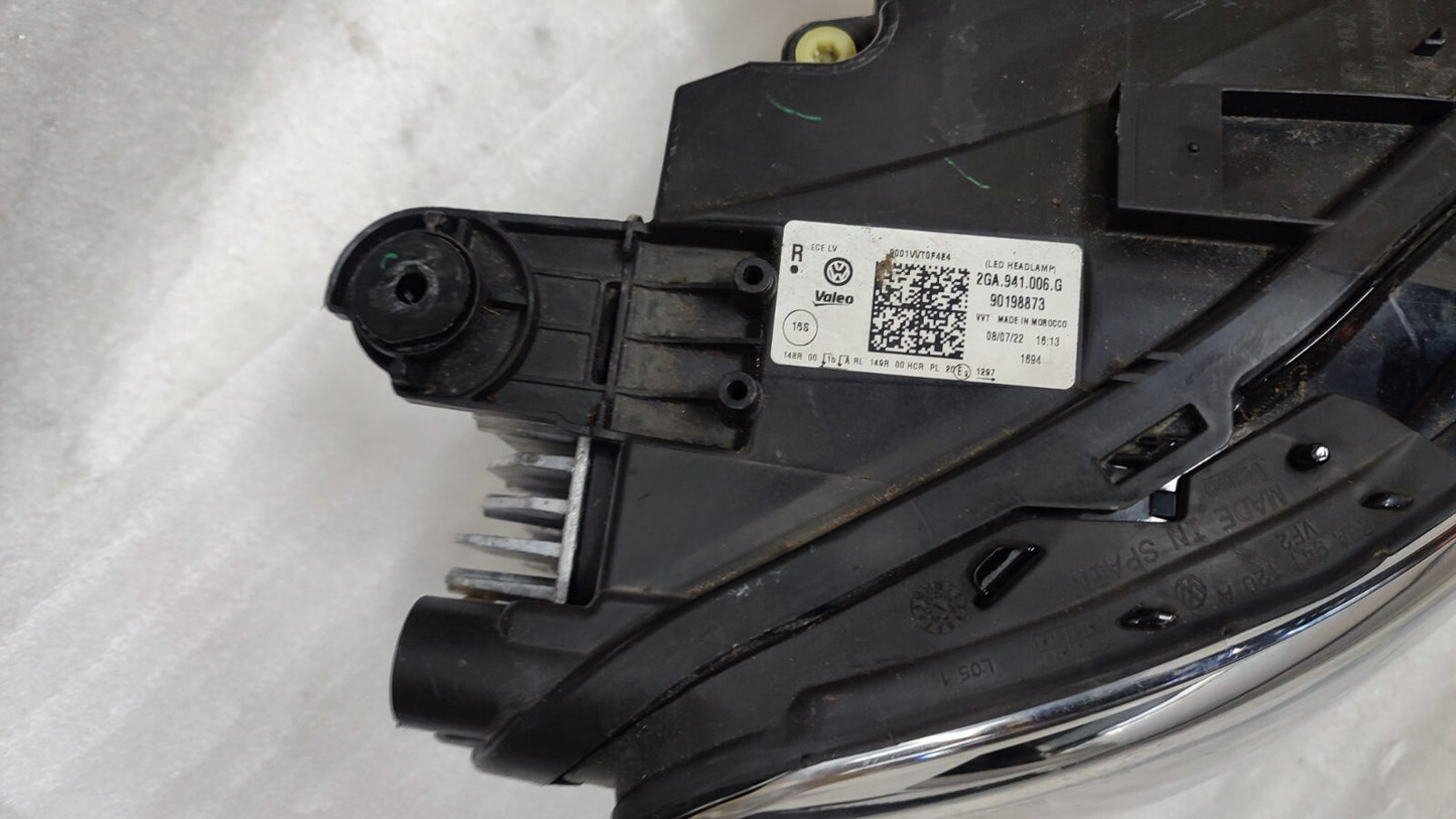 VW Genuine T-Roc 2021 onwards D/S Right Headlight - 2GA941006G vwtr147