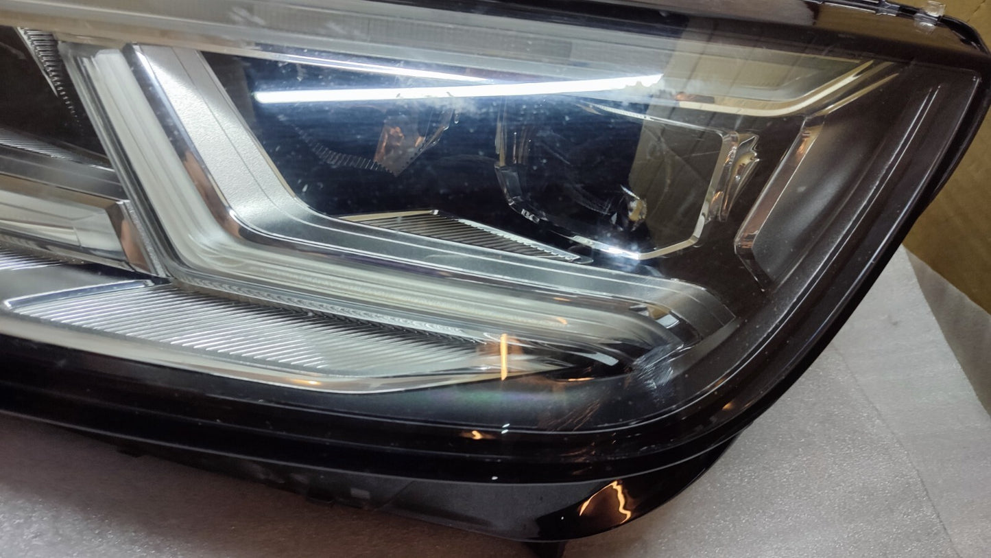 AUDI SQ5 Q5 MK2 2017-20 LEFT PASSENGER SIDE LED HEADLIGHT 80A941033A