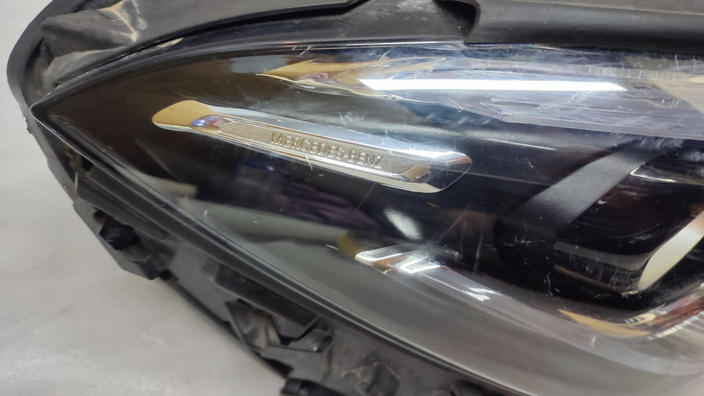 MERCEDES-BENZ CLA 2019-22 FRONT RIGHT DRIVER SIDE HEADLIGHT A1189062800 m11879