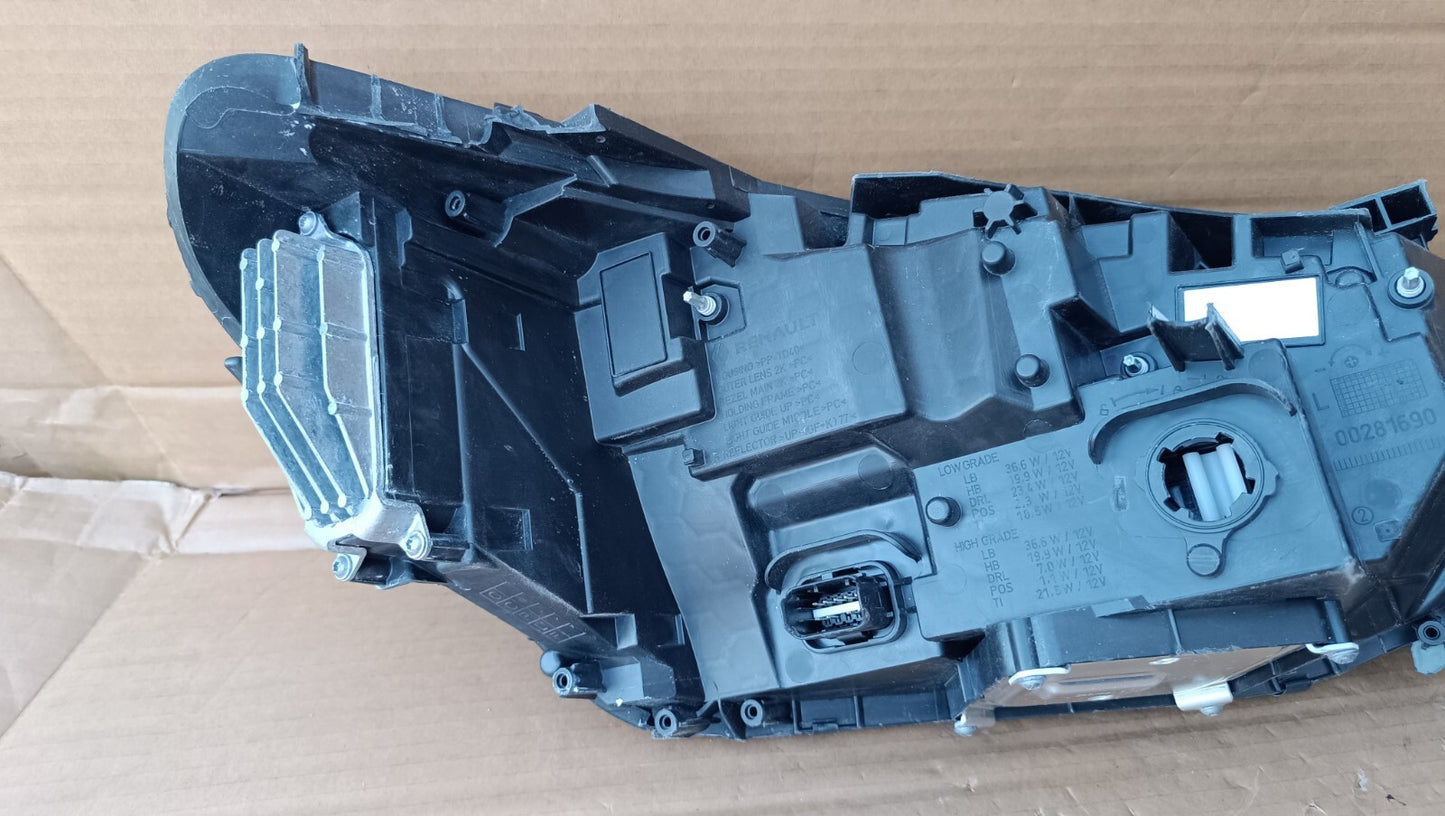 RENAULT CLIO PASSENGER SIDE LEFT LED HEADLIGHT HEADLAMP LH 2023 2024 E-TECH re66