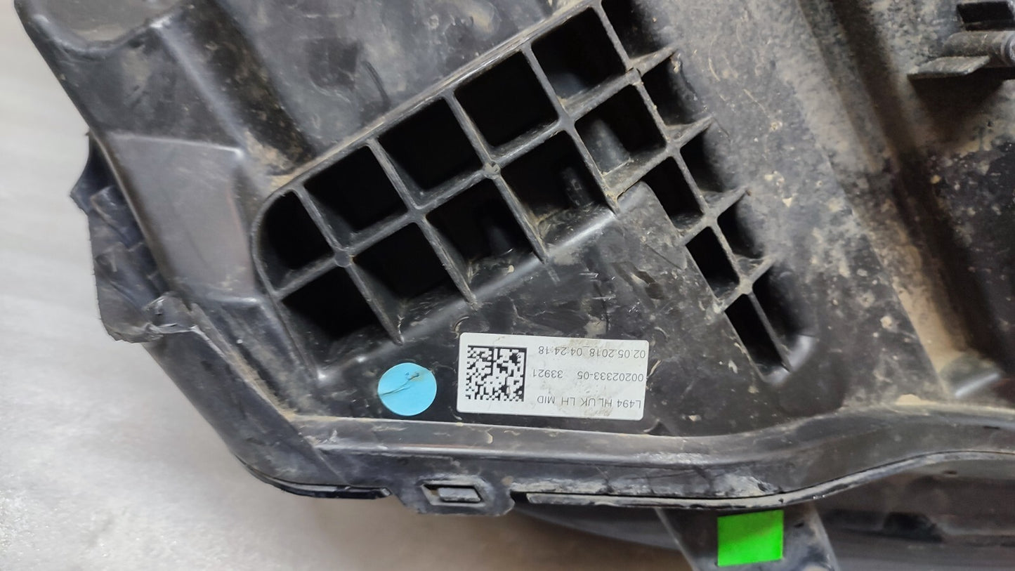 RANGE ROVER SPORT L494 2018-22 PASSENGER SIDE LEFT HEADLIGHT JK62-13W030-DH 43