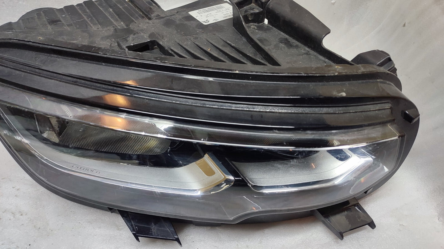 CITROEN C5 AIRCROSS DRIVER SIDE RIGHT HEADLIGHT 9822187480 RHD 2018 2022 psa76