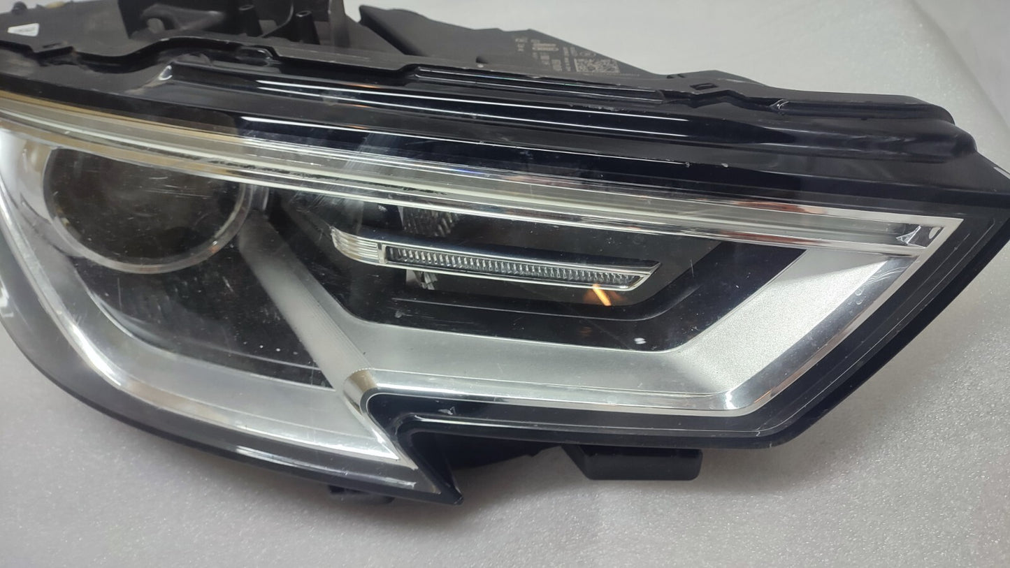 AUDI A3 HEADLIGHT RIGHT DRIVERS GENUINE 2017 ON 8V0941006F au173