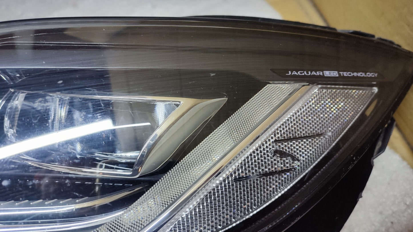 JAGUAR I PACE X590 PASSENGER SIDE LED HEADLIGHT J9D3-13W030-DC jlr38