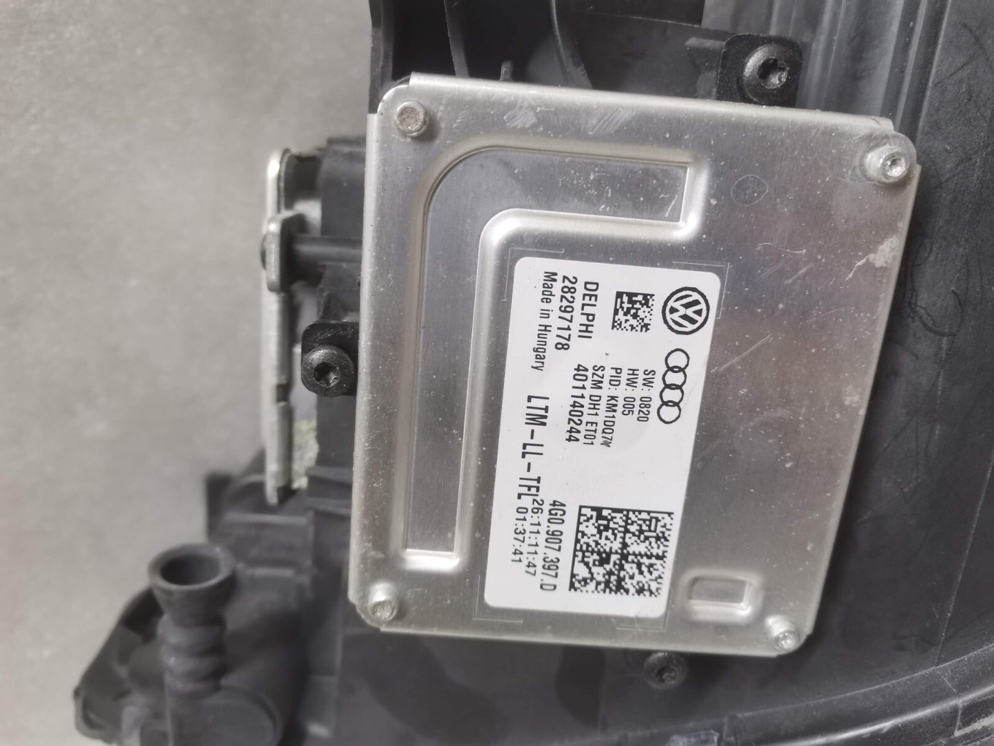 AUDI A5 2012-2016 DRIVER RIGHT LED XENON HEADLIGHT 8T0941006D au124