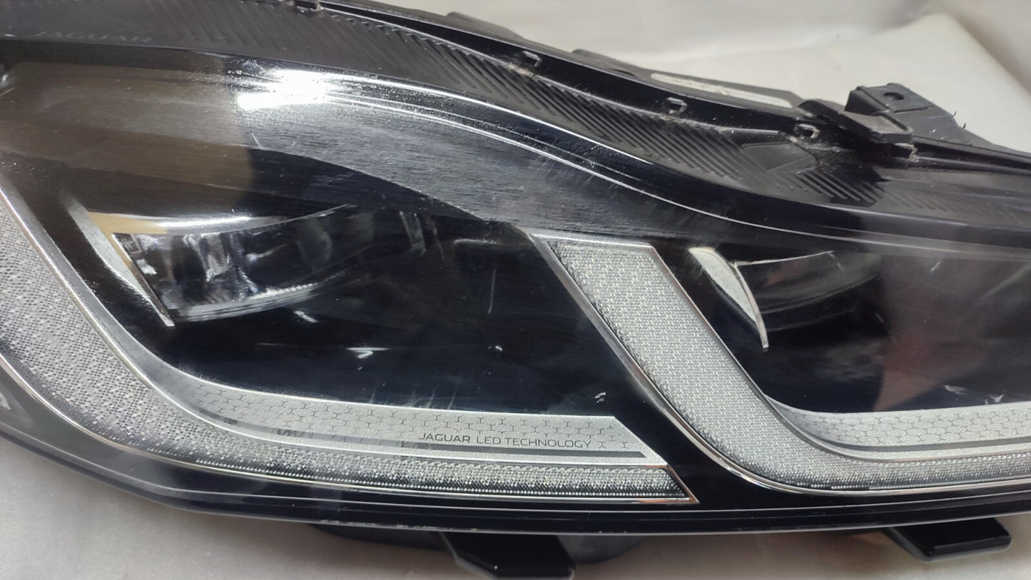 JAGUAR F PACE XF X260 X761 DRIVER SIDE LED HEADLIGHT GENUINE MK8313W029DE jlr58