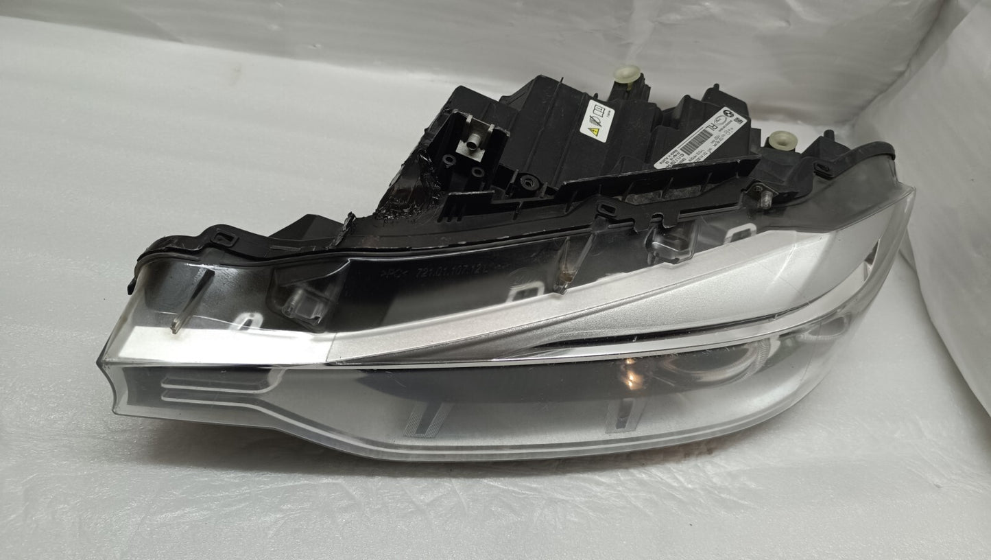 BMW 3 SERIES F30 F31 PASSENGER FRONT NSF HEADLIGHT XENON LED 2012-15 7259543 91