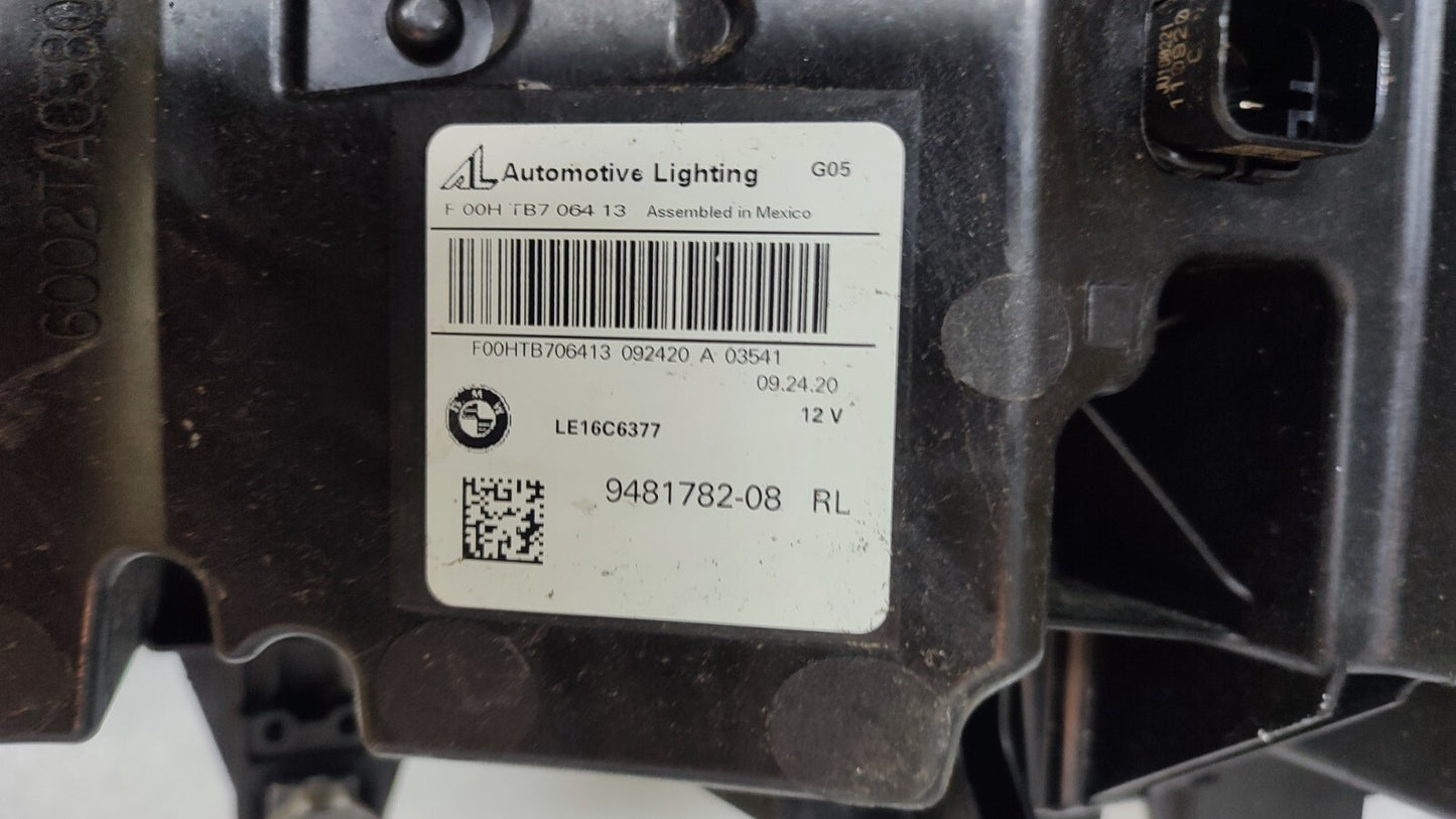 BMW X5 G05 G06 2020-23 O/S DRIVER SIDE LED HEADLIGHT 9481782-08 948178208