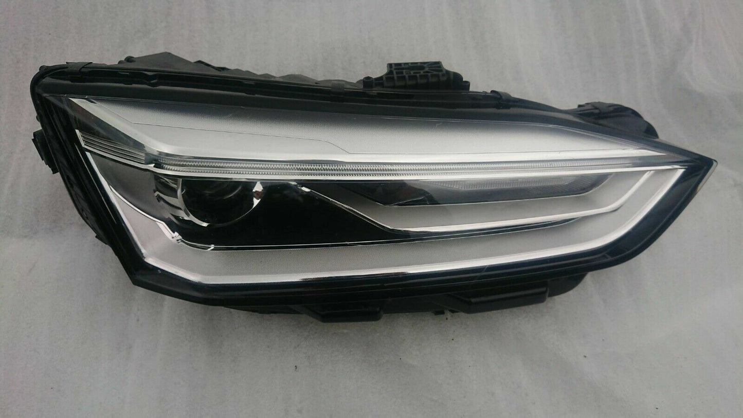Audi A5 Genuine Drivers Side Headlight 2018 8W6941006D Xenon LED aua59