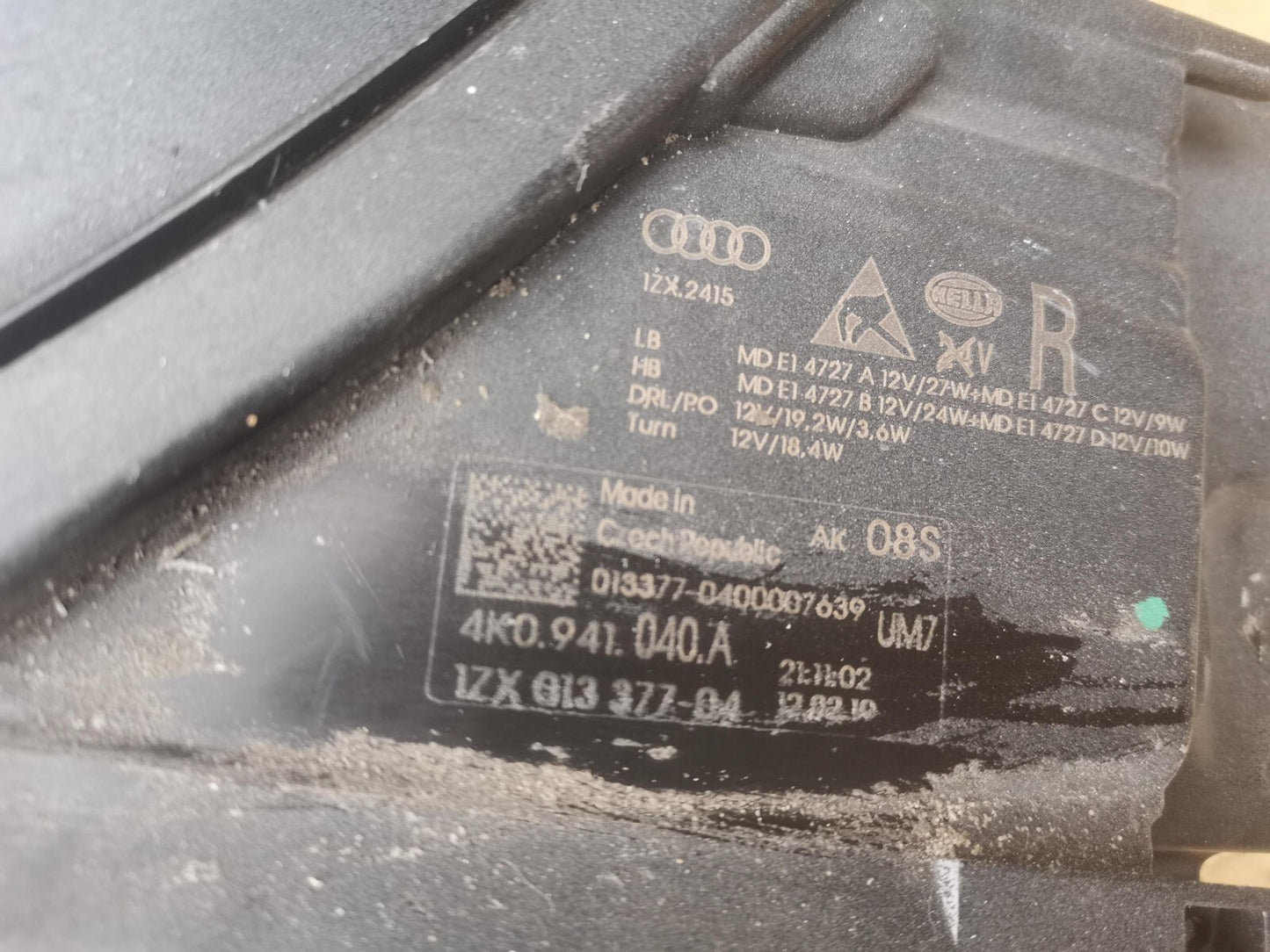 Audi A6 S6 C8 4K 2018-2023 Matrix Beam Right Side Headlight 4K0941040A au106