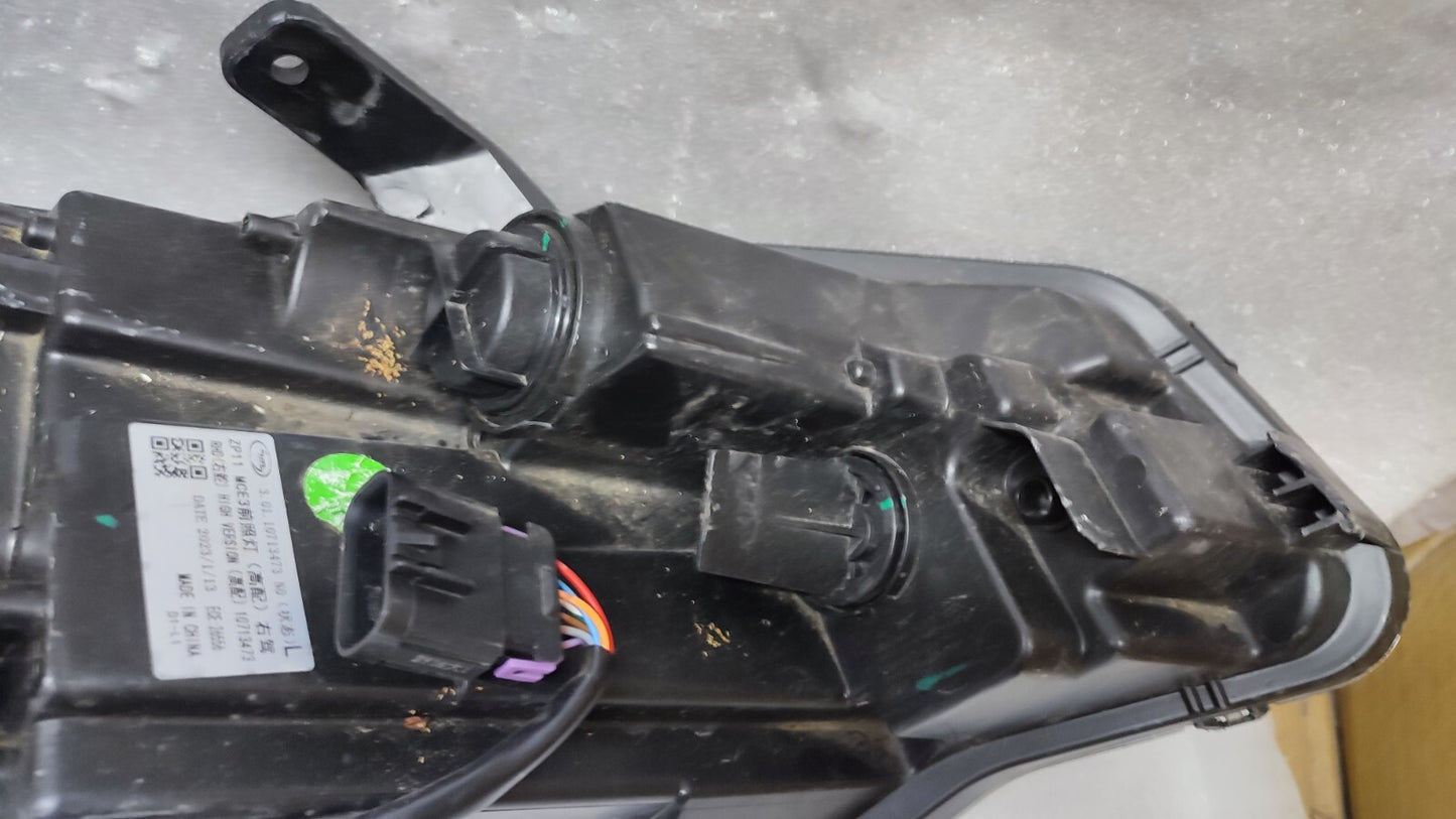 MG MG3 2018 - 2022 DRIVER RIGHT SIDE HEADLIGHT P/N 10713474 mg21