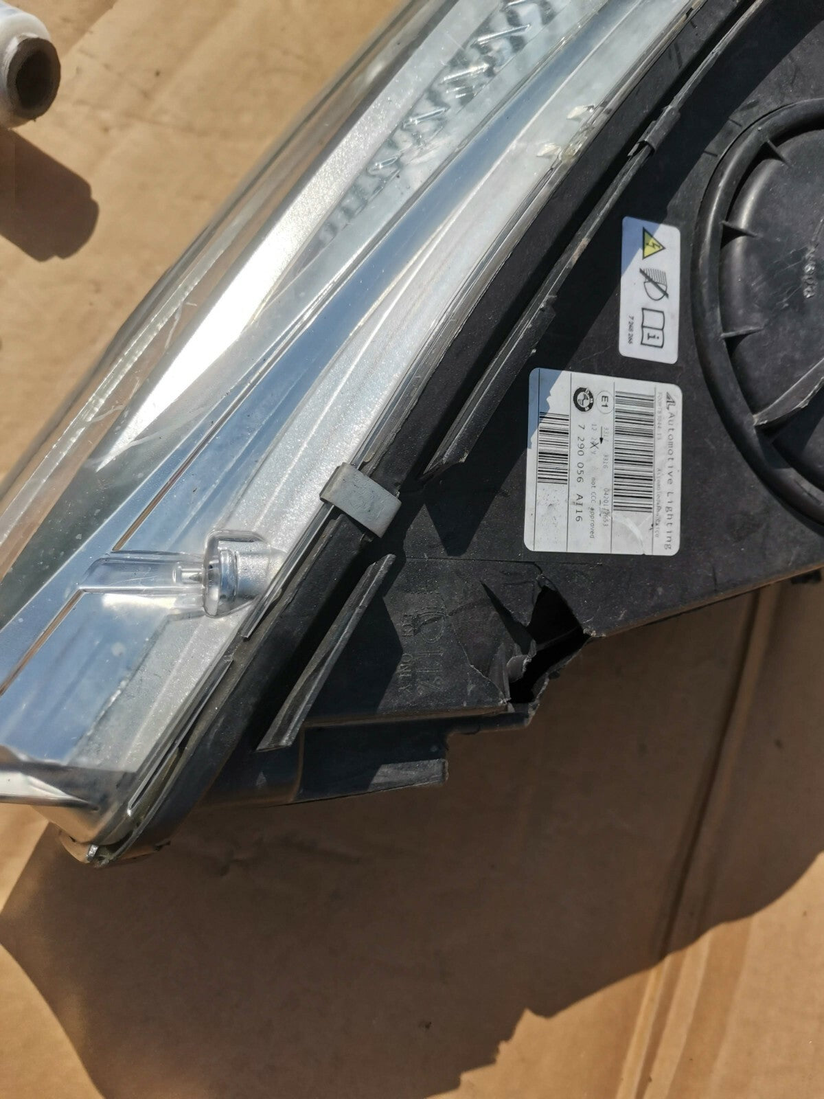 BMW X5 X6 xenon drivers headlight OS - 7290056 7290056AI15 bm1517