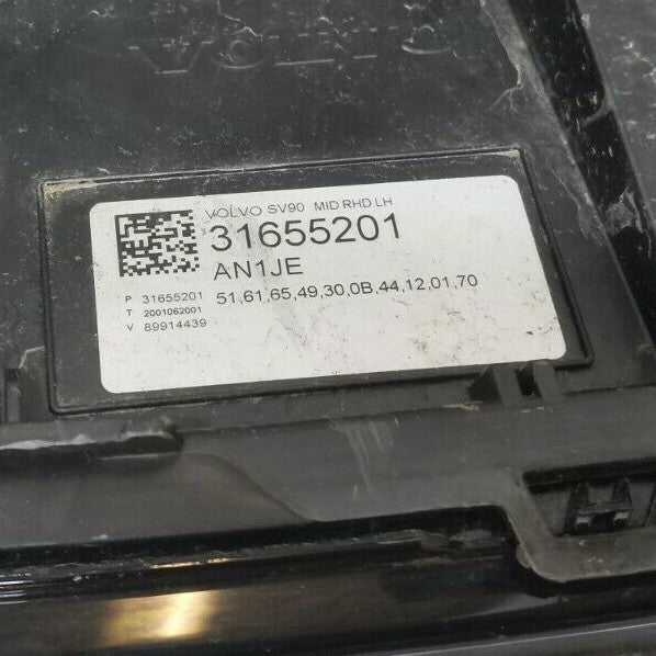 Volvo S90 V90 Headlight headlamp2016-2019 Full LED L/H 31655201 vo9013