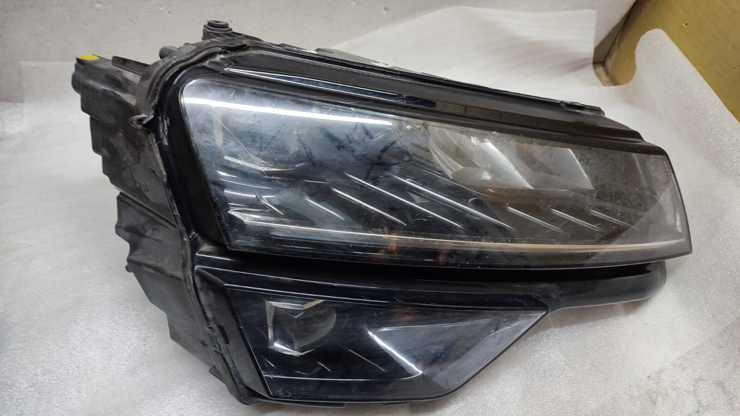 SKODA KAROQ 2017- GENUINE FULL LED O/S HEADLIGHT 57C941016C skkq86