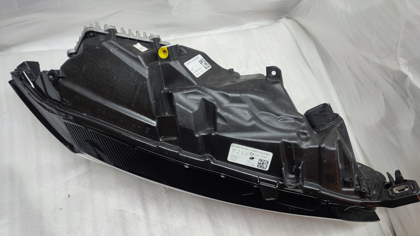 JAGUAR F PACE XF X260 X761 DRIVER SIDE LED HEADLIGHT GENUINE MK8313W029DE jlr55