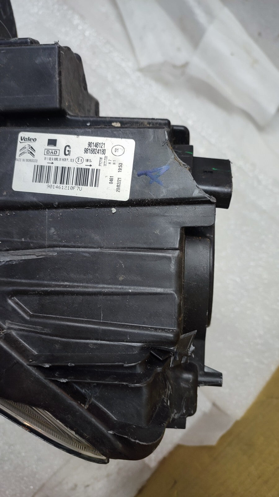 Citroen Berlingo Mk3 Headlight Light Lamp 2018- NS 9816824180 2020 psa86