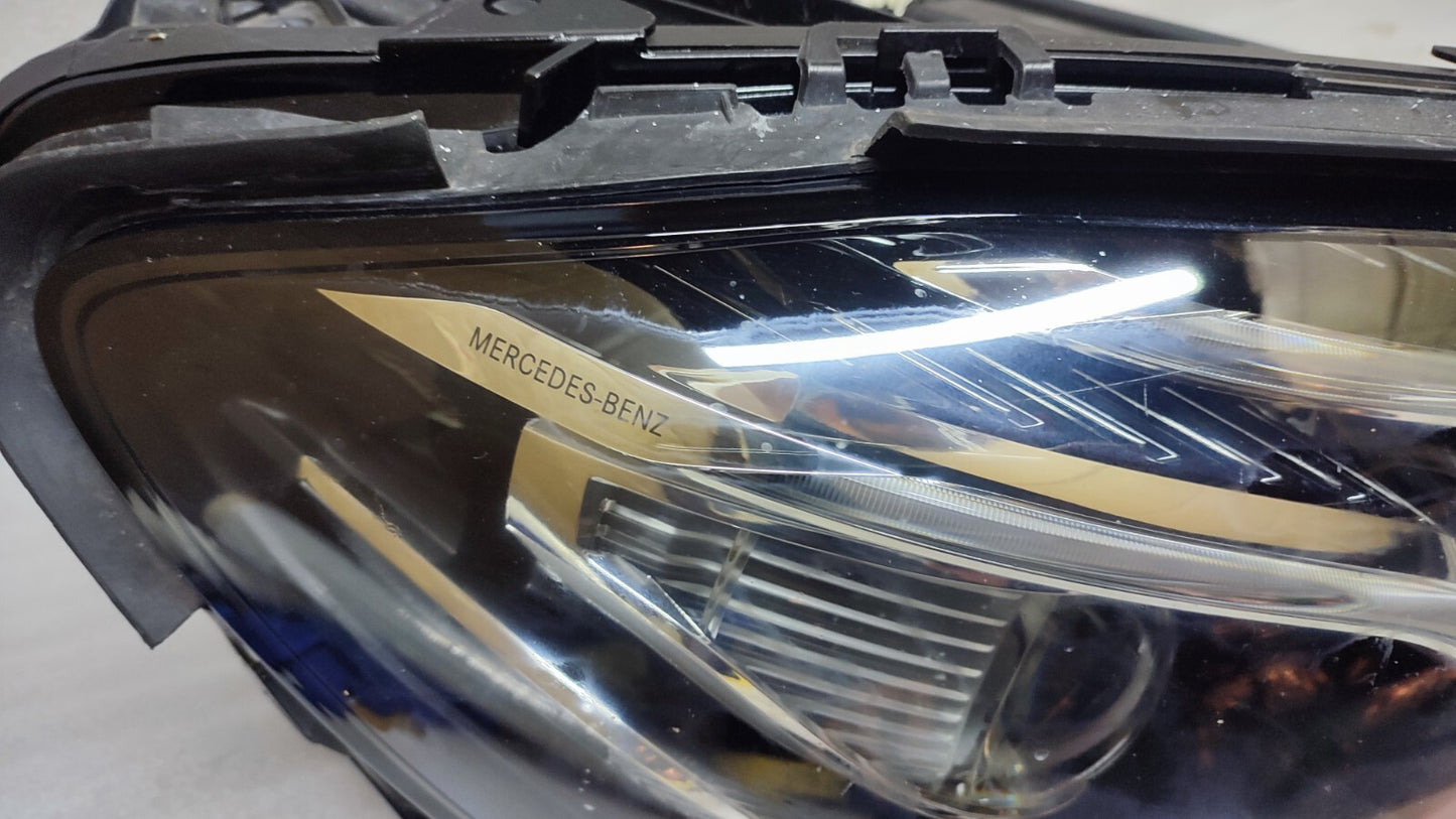 MERCEDES E CLASS W213 2016 - 2020 LED DRIVERSIDE HEADLIGHT A2139068006 KZ M21384