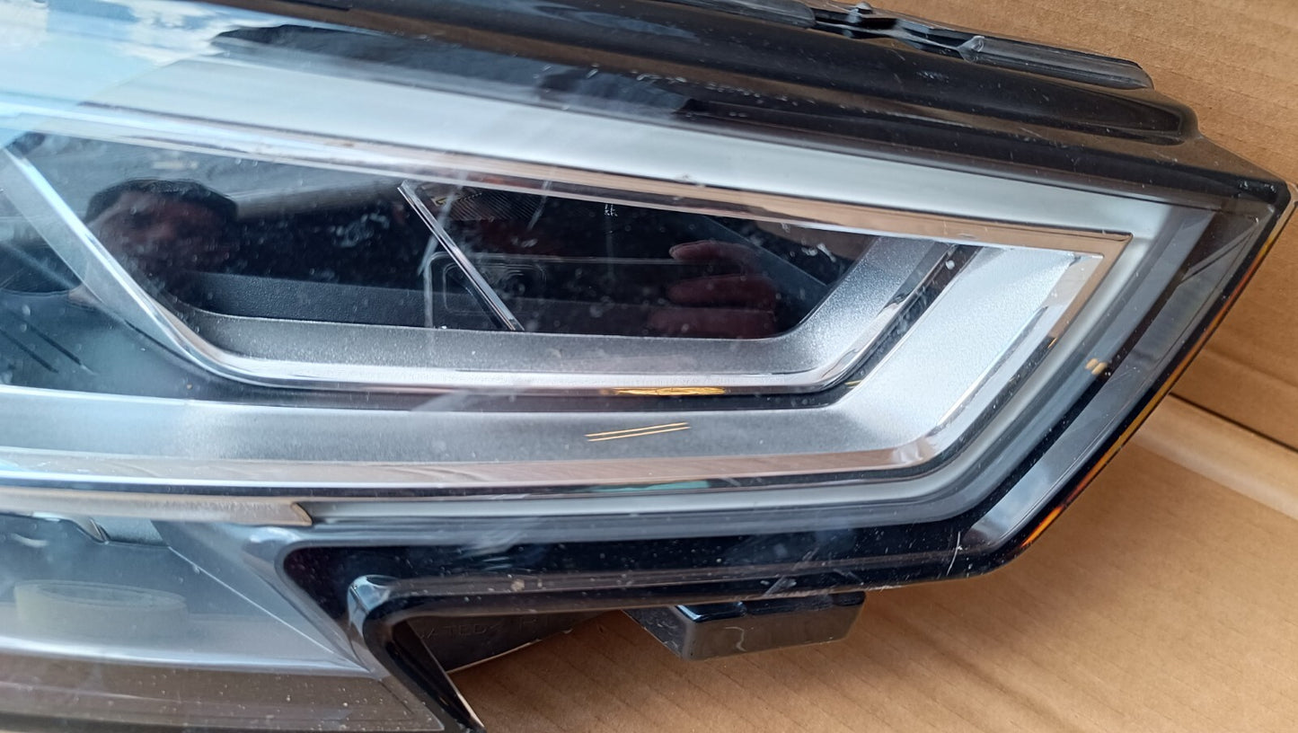 Audi A3 S3 RS3 16-20 LED Xenon Headlight Driver Side Genuine 8v0941034d AU179