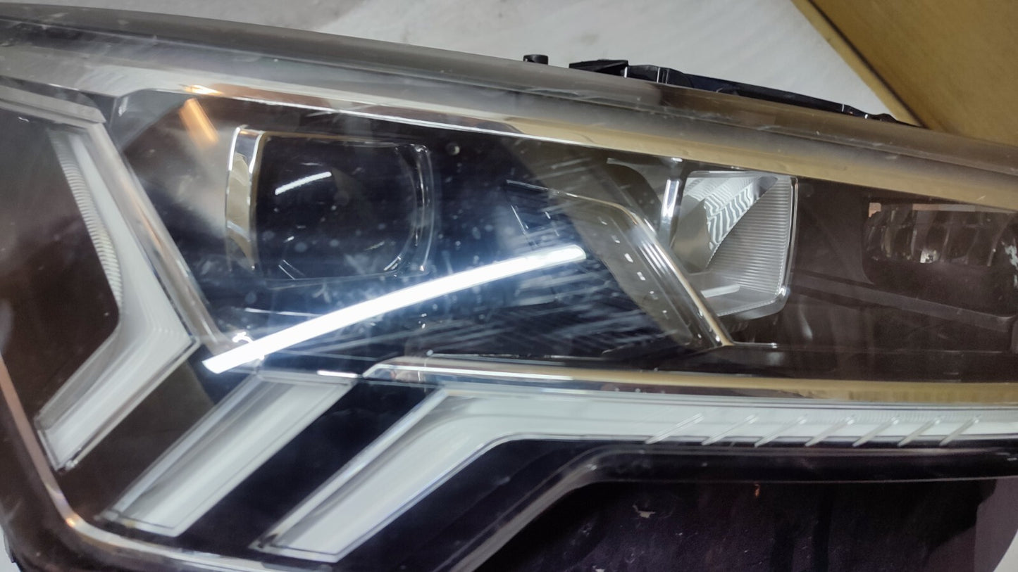 AUDI Q3 SQ3 RS Q3 RIGHT HEADLIGHT FULL LED DRIVER SIDE O/S LAMP 83A941034A au134