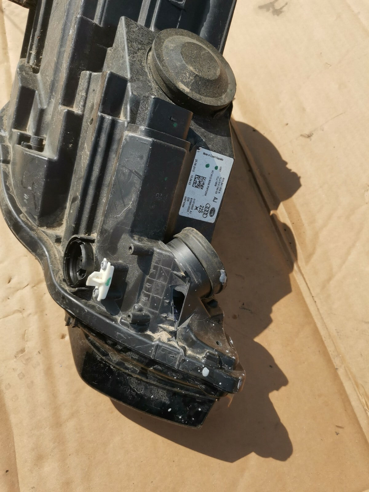 Audi A3 N/s Headlamp From 2015 Plate 8v0941003a aua371