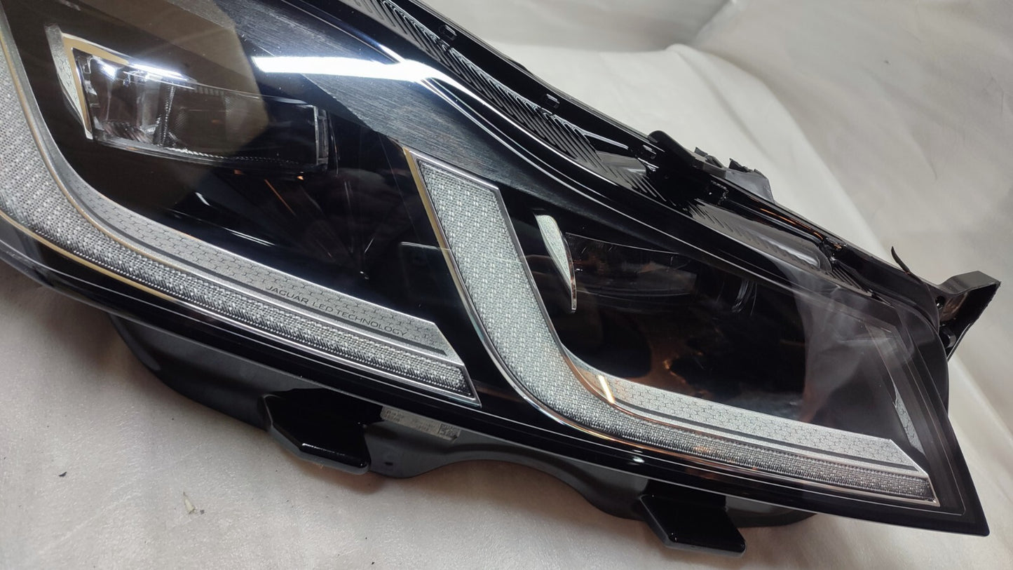 JAGUAR F PACE XF X260 X761 DRIVER SIDE LED HEADLIGHT GENUINE MK8313W029DE jlr55