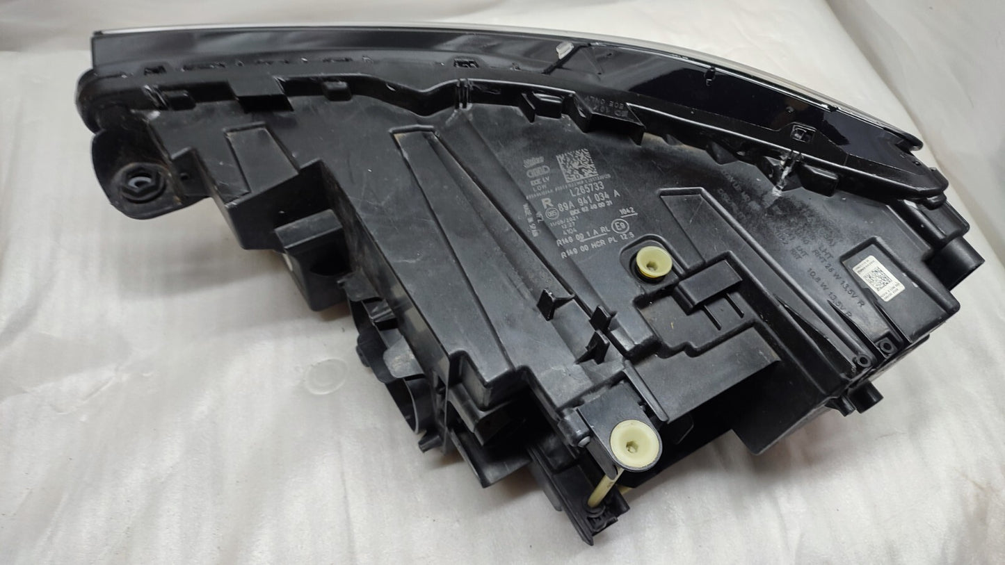 AUDI Q4 E-TRON 2019-ON GENUINE RIGHT-DRIVER FRONT LED HEADLIGHT 89A941034A au165