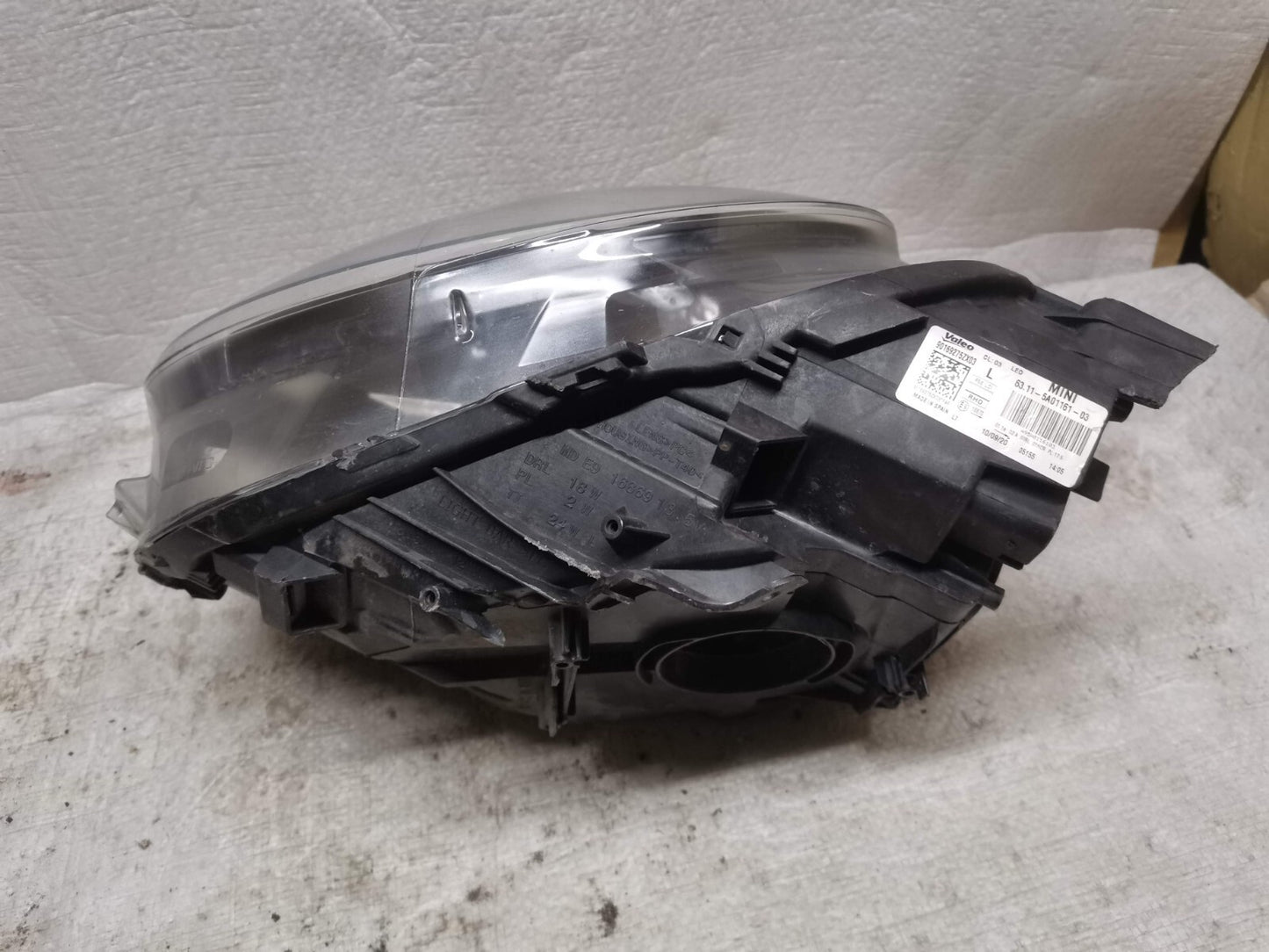 Mini One Cooper S Left Side LED Headlight 63115A01161 F54/F55/F56/F57 bm5641