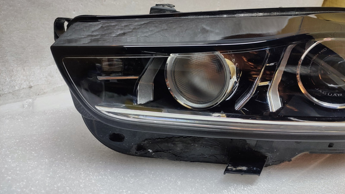 Jaguar xe r sport headlight xenon gx73-13w030-ag bi-function hid 2017 left jlr48