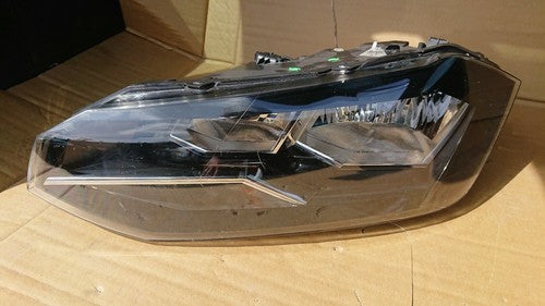 VOLKSWAGEN Polo Headlight Headlamp Passenger Site GENUINE N/S 2018+