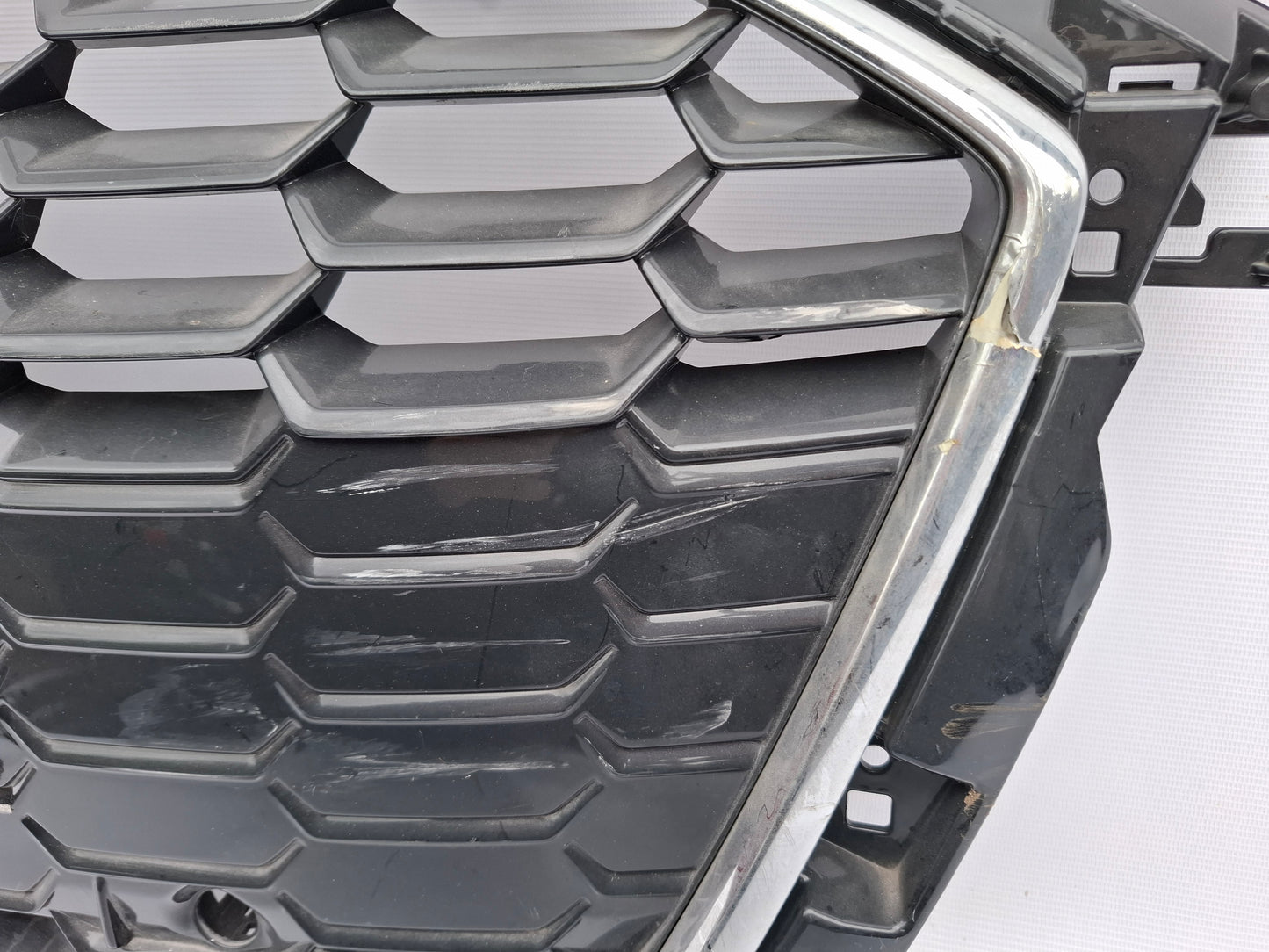 AUDI A3 S-LINE FRONT BUMPER RADIATOR GRILLE 2020-ON GENUINE 8Y0853651B