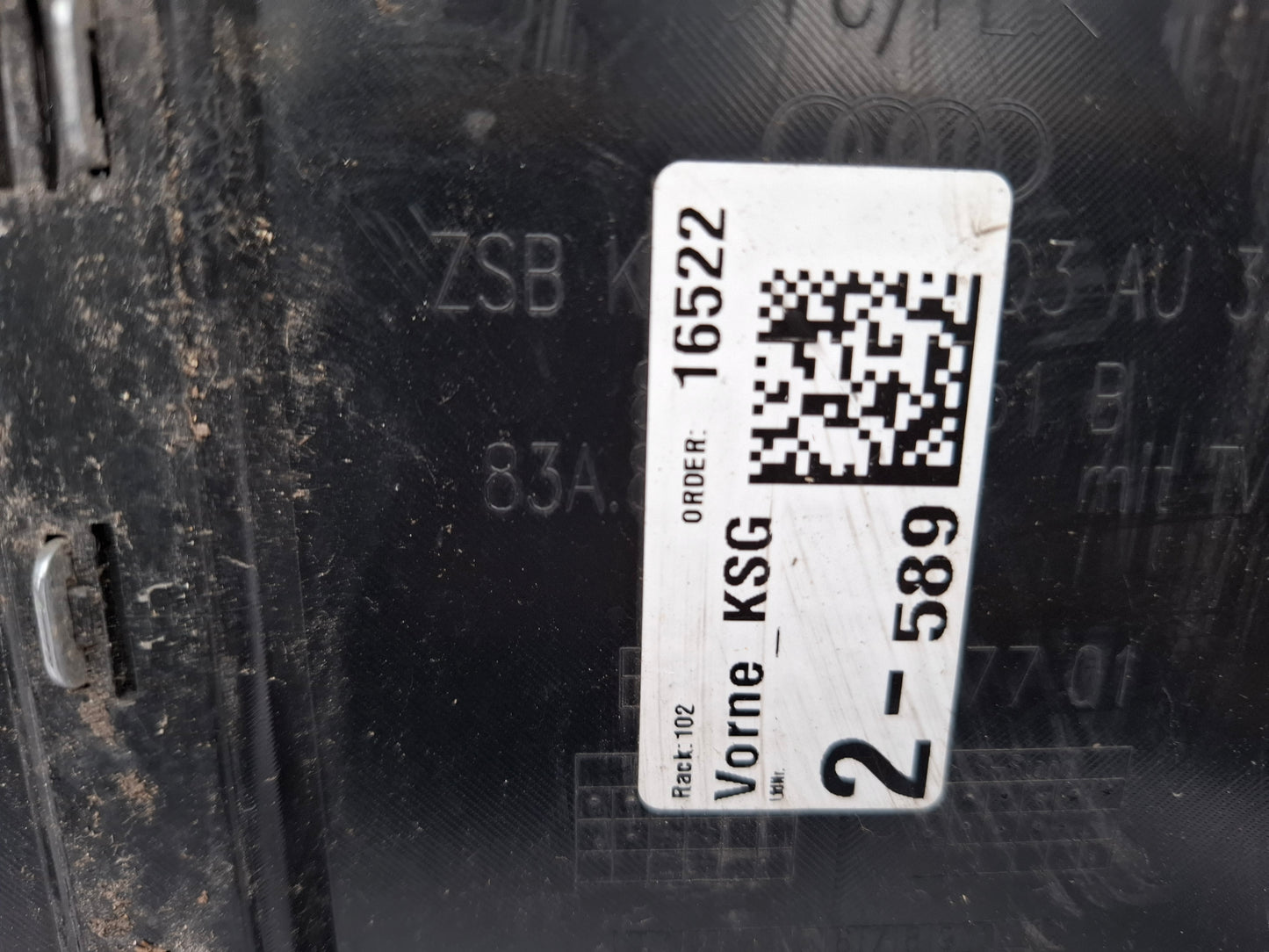 AUDI Q3 83A S-LINE 2018 ON FRONT BUMPER GRILLE GENUINE 83A853651