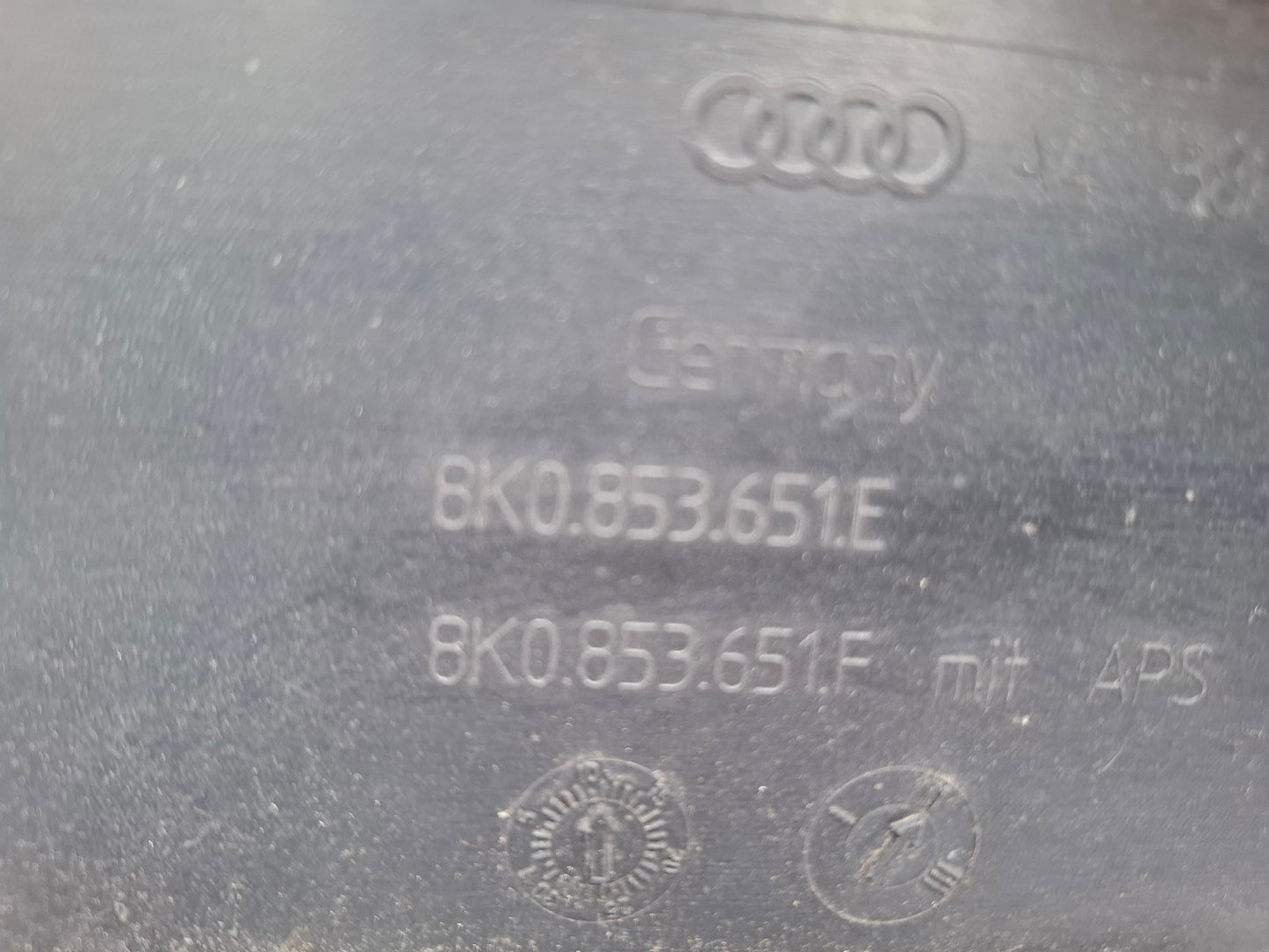 GENUINE AUDI A4 SE Basic 2012 2013 2014 2015 FRONT GRILLE P/N 8K0853651E