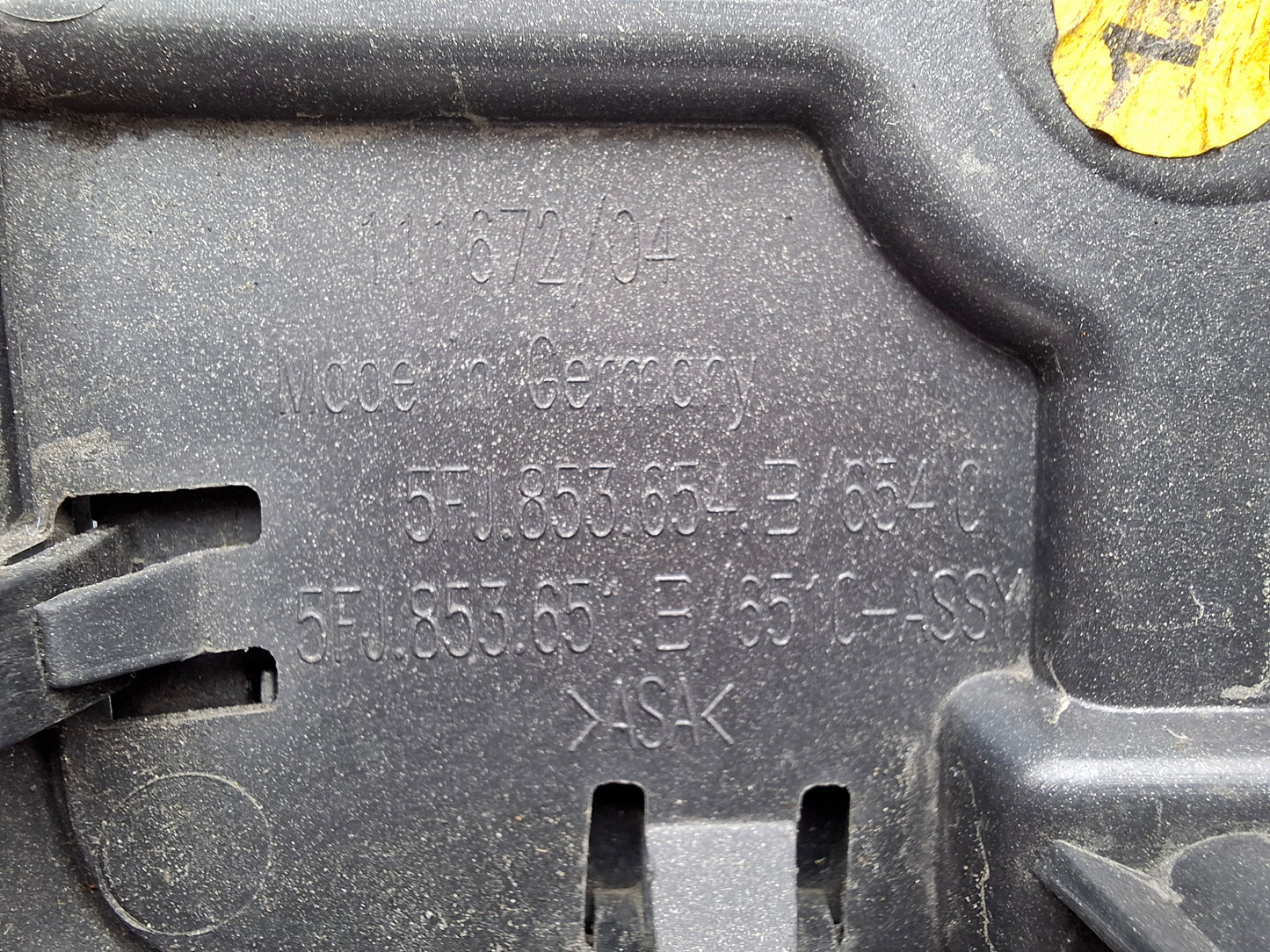 SEAT TARRACO 2018 ON GENUINE FRONT BUMPER UPPER MAIN GRILLE 5FJ853654B