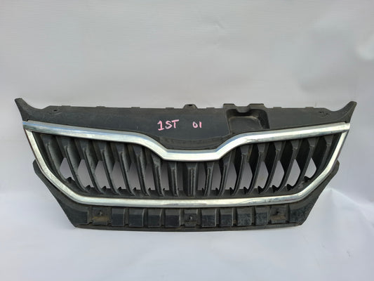 SKODA CITIGO 2012 -2017 GENUINE FRONT BUMPER TOP GRILL 1ST853653