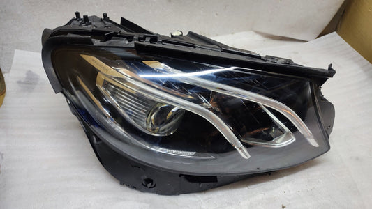 MERCEDES E CLASS W213 2016 - 2020 LED DRIVERSIDE HEADLIGHT A2139068006 KZ M21384