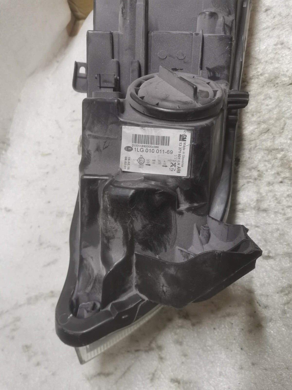 VAUXHALL ASTRA J MK6 2012-2015 LEFT SIDE N/S HEADLIGHT 13371601 vxaj77