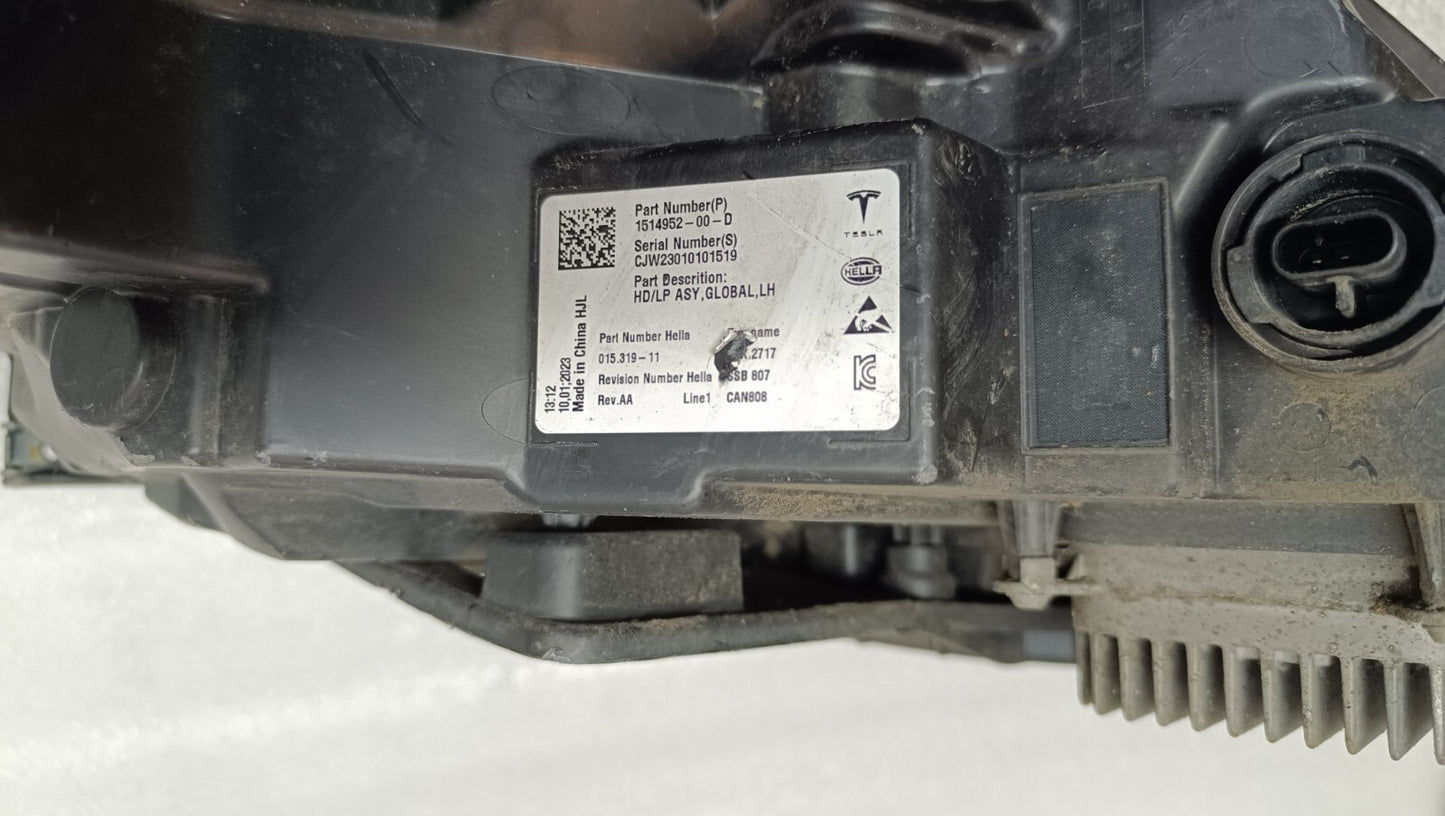 TESLA MODEL 3 / Y GENUINE HEADLIGHT LEFT SIDE N/S/F 1514952-00-D  151495200D t11