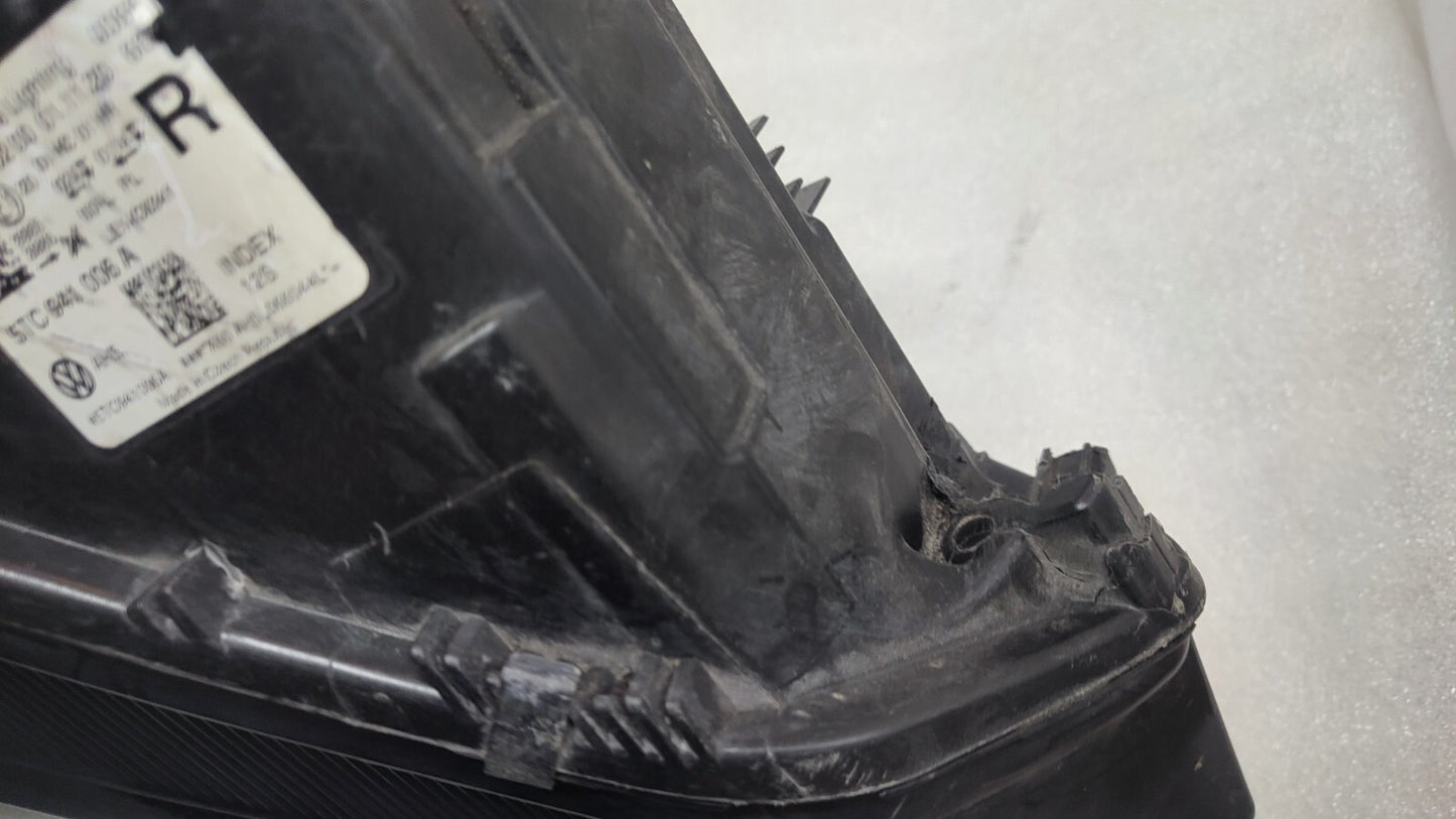 VOLKSWAGEN TOURAN MK3 2016-2020 GENUINE DRIVER FRONT HEADLIGHT 5TC941006A vw176