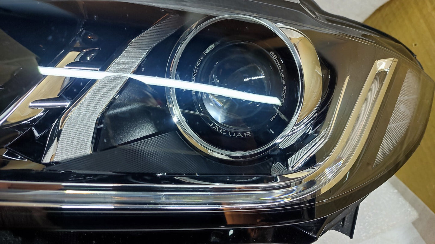 Jaguar xe r sport headlight xenon gx73-13w030-ag bi-function hid 2017 left jlr48