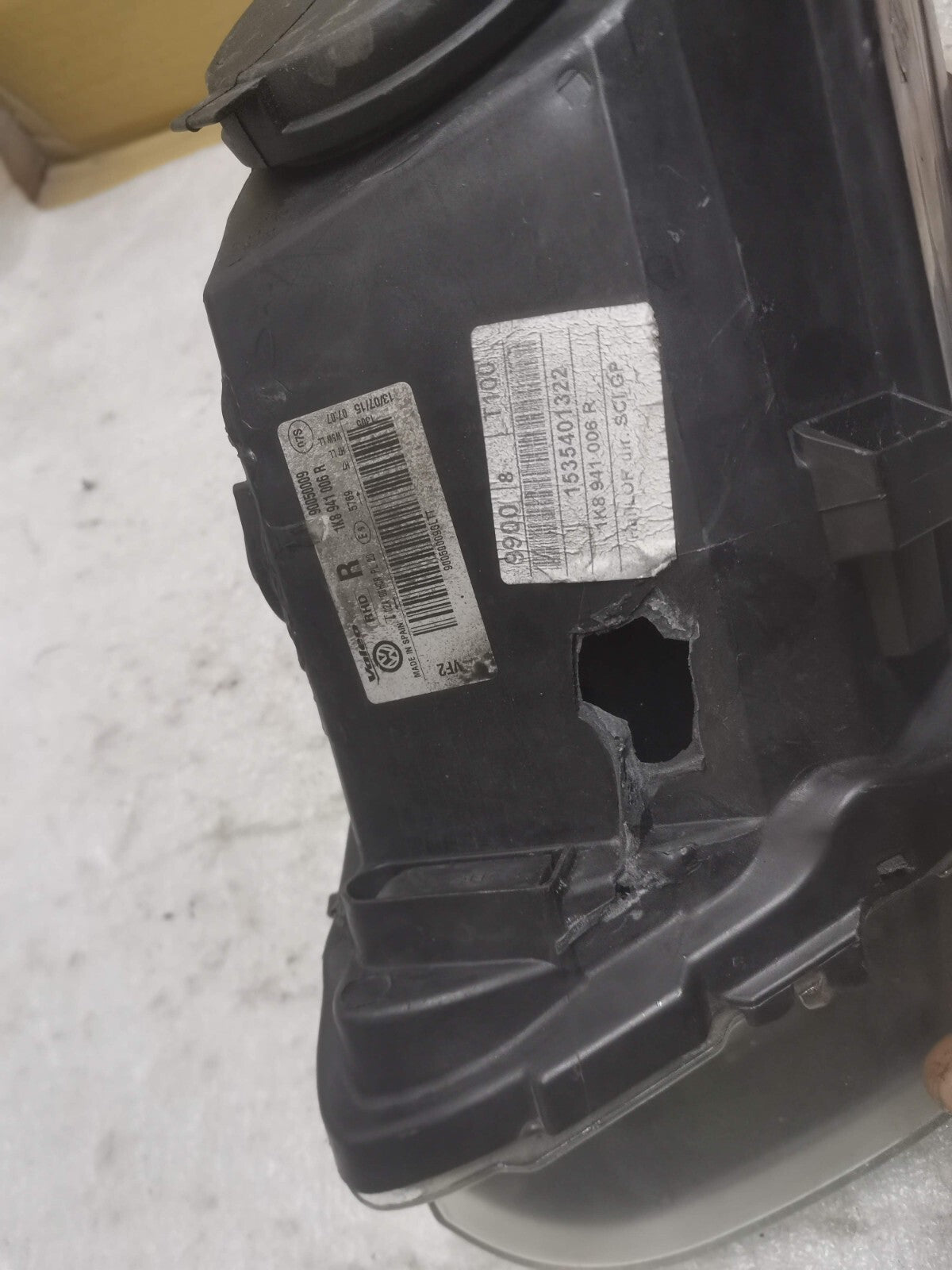 VOLKSWAGEN SCIROCCO O/S Drivers Right Front Headlight Headlamp 1K8941006R vw125