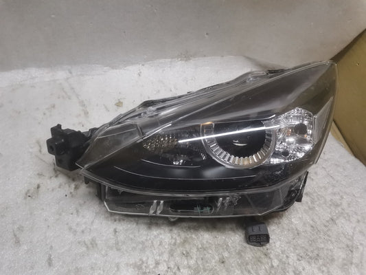 MAZDA 2 MK3 HEADLIGHT FRONT LEFT PASSENGER SIDE DJ 2019+ ON D43N-51040 ma222
